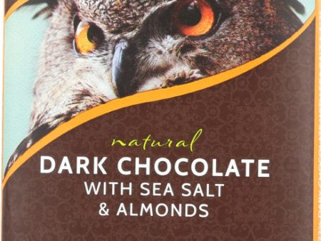 ENDANGERED SPECIES: Natural Dark Chocolate with Sea Salt & Almonds, 3 oz Sale