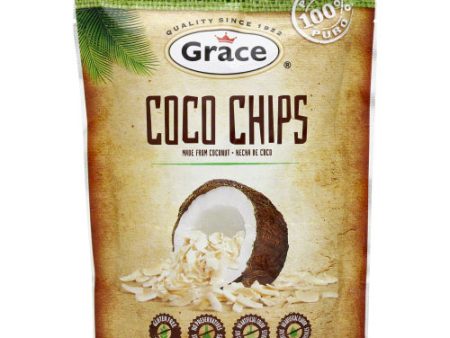 GRACE CARIBBEAN: Chips Coconut, 40 gm Online