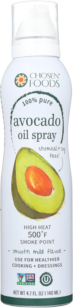 CHOSEN FOODS: 100% Pure Avocado Oil Spray, 140 ml Online Sale