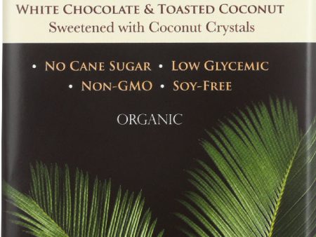 COCONUT SECRET: Organic Caribbean Crunch White Chocolate & Toasted Coconut, 2.25 oz Sale