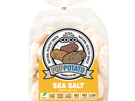 COCO LITE: Pop Patato Sea Salt, 4 oz on Sale