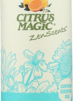 CITRUS MAGIC: ZenScents Aromatherapy Spray Air Freshener Clarity, 8 oz For Sale