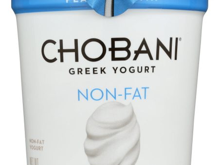 CHOBANI:Greek Yogurt Non-Fat Plain, 32 oz For Cheap