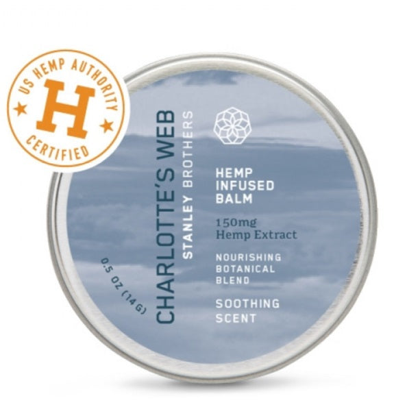 CHARLOTTES WEB: Hemp Infused Balm Soothing Scent, 0.5 oz Supply