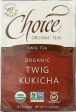 CHOICE TEA: Organic Twig Tea, 16 bg For Cheap