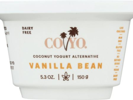 CO YO: Coconut Yogurt Alternative Vanilla Bean, 5.30 oz Discount