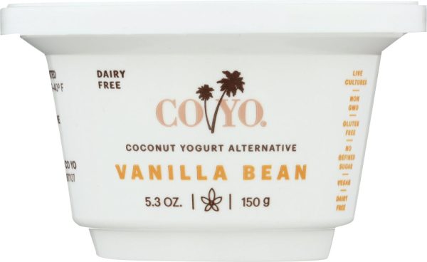 CO YO: Coconut Yogurt Alternative Vanilla Bean, 5.30 oz Discount