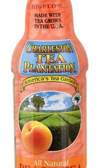 CHARLESTON TEA PLANTATION: Peach Iced Tea, 16 oz For Cheap