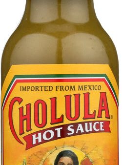 CHOLULA: Green Pepper Hot Sauce, 5 oz For Cheap