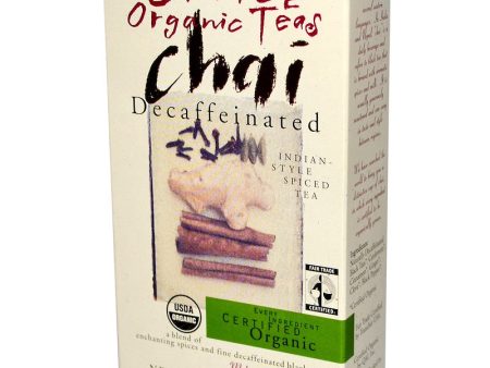 CHOICE TEA: Chai Decaffeinated Tea, 2.1 oz For Cheap