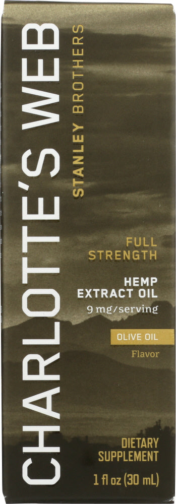 CHARLOTTES WEB: Oil Olive Full Strength, 1 oz For Discount