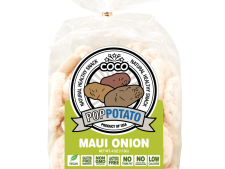 COCO LITE: Pop Potato Maui Onion, 4 oz Online now