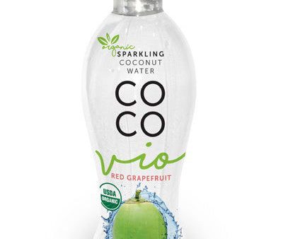 COCO VIO: Sparkling Coconut Water Red Grapefruit, 13.5 fo Sale