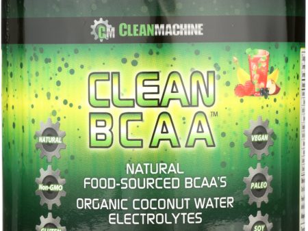 CLEAN MACHINE: Clean Bcaa Fruit Punch, 10 oz Fashion