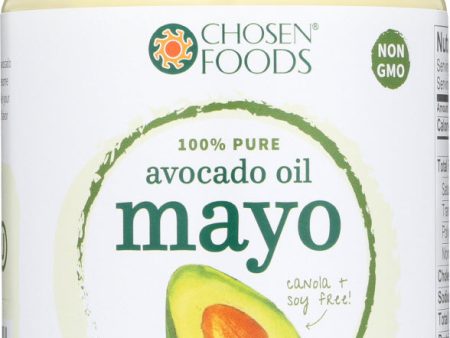 CHOSEN FOODS: 100% Pure Avocado Oil Mayo, 12 oz Cheap