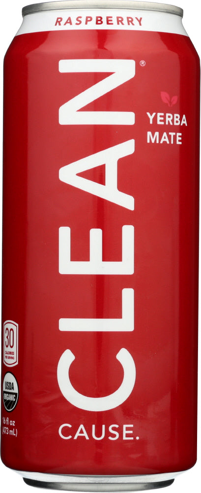 CLEAN CAUSE: Tea Yerba Mate Raspberry, 16 fo Cheap