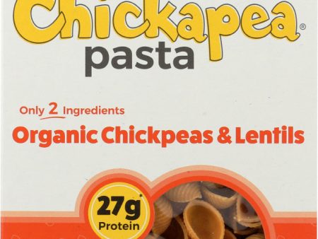 CHICKAPEA: Organic Chickpea and Red Lentil Pasta Shells, 8 oz Discount