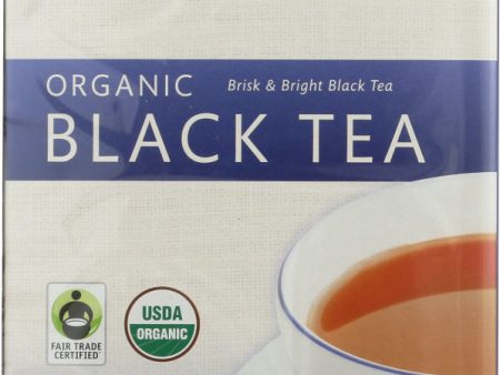 CHOICE TEA: Organic Black Tea, 80 bg Hot on Sale