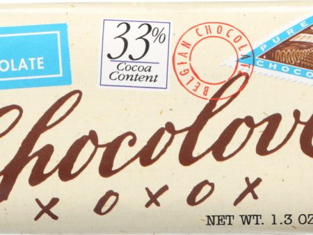 CHOCOLOVE: Mini Milk Chocolate Bar Original, 1.3 oz For Sale