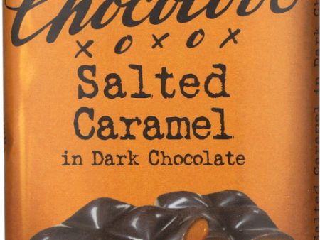 CHOCOLOVE: Dark Chocolate Caramel Bar, 3.2 oz For Cheap