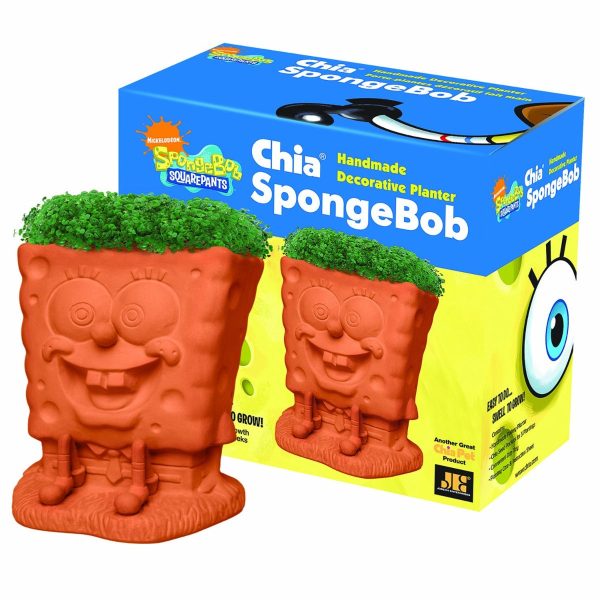 CH-CH-CH-CHIA: Chia Pet SpongeBob, 1 ea Online now