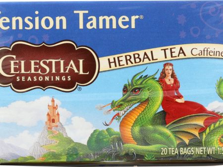 CELESTIAL SEASONINGS: Tension Tamer Herbal Tea Caffeine Free, 20 bg Online