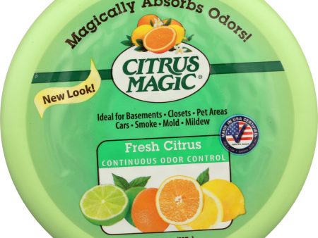 CITRUS MAGIC: Solid Air Freshener Fresh Citrus, 8 oz Online