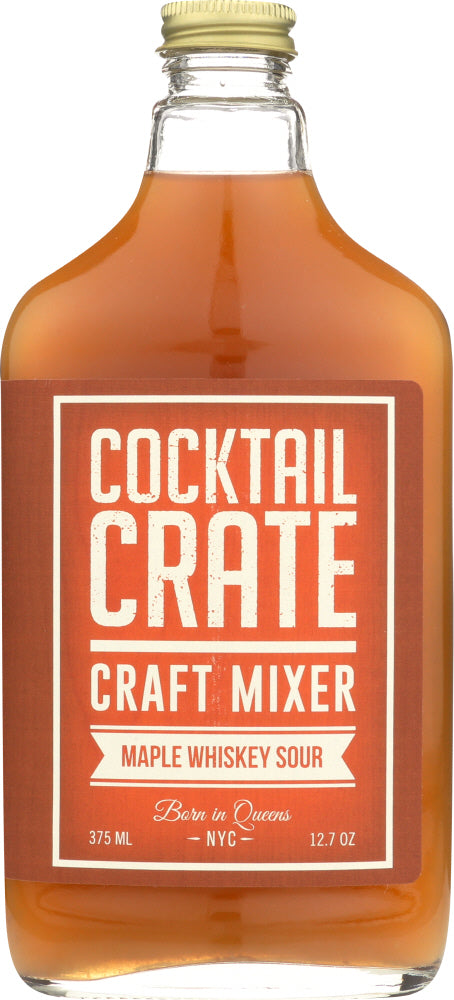 COCKTAIL CRATE: Maple Whiskey Sour Craft Mixer, 12.7 oz Discount