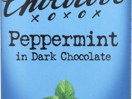 CHOCOLOVE: Peppermint In Dark Chocolate Bar, 3.2 oz For Discount