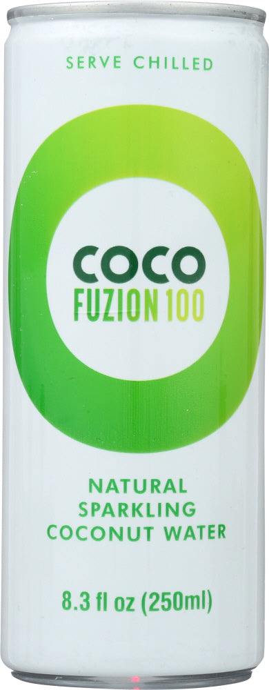 COCO FUZION 100: Natural Sparkling Coconut Water, 8.3 oz Sale