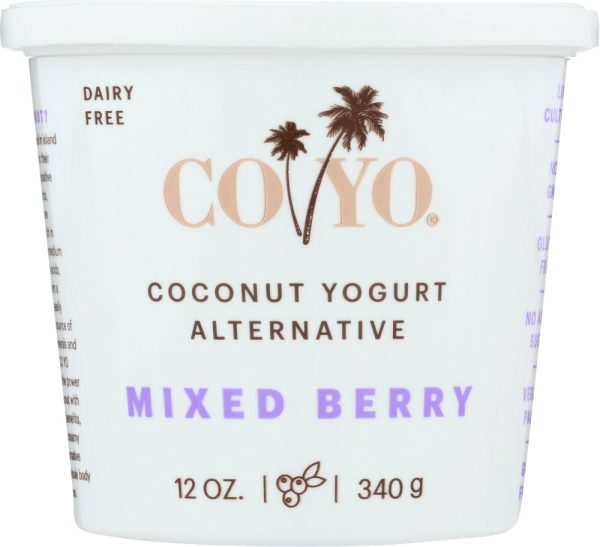 CO YO: Mixed Berry Coconut Yogurt Alternative, 12 oz Fashion