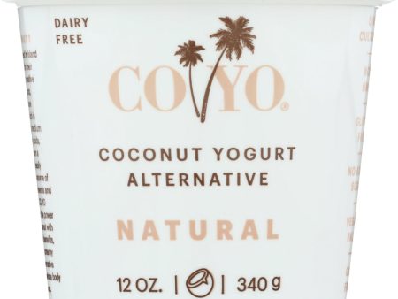 CO YO: Natural Coconut Yogurt Alternative, 12 oz Supply