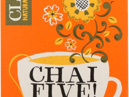 CLIPPER: Organic Chai Five Tea, 1.55 oz Cheap