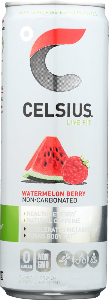 CELSIUS: Beverage Watermelon Berry, 12 oz For Sale