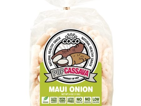 COCO LITE: Pop Cassava Maui Union, 4 oz For Sale