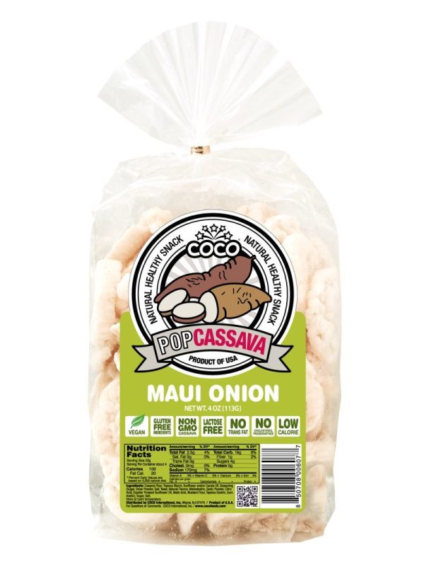 COCO LITE: Pop Cassava Maui Union, 4 oz For Sale