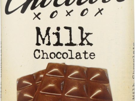 CHOCOLOVE: Milk Chocolate Bar, 3.2 oz Hot on Sale