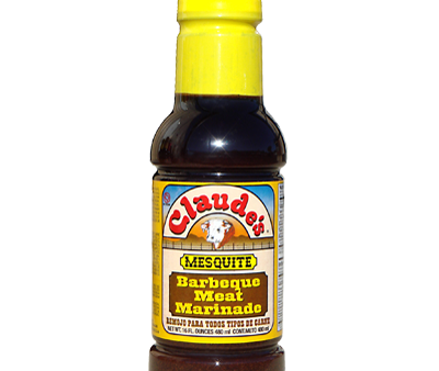 CLAUDES: Marinade Meat Mesquite, 16 oz Online now