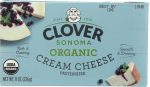 CLOVER SONOMA: Organic Cream Cheese, 8 oz Online now