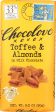 CHOCOLOVE: Toffee & Almonds In White Chocolate, 3.2 oz Online now