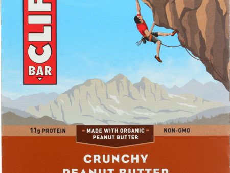 CLIF: Bar Crunchy Peanut Butter 6 pc, 14.4 oz Online Sale