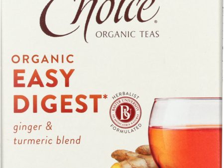 CHOICE TEA: Organic Easy Digest Tea, 16 bg Sale