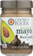 CHOSEN FOODS: Mayo Avocado Oil Black Garlic, 12 oz Online Hot Sale