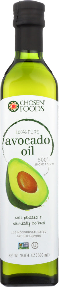 CHOSEN FOODS: 100% Pure Avocado Oil, 500 ml Discount