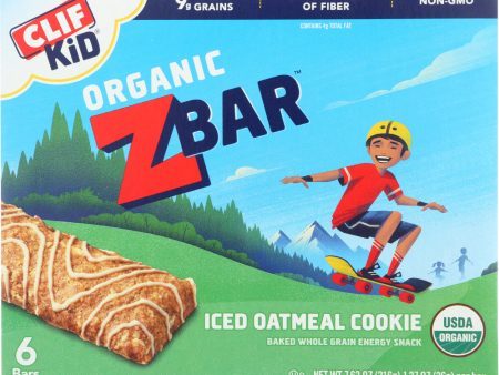 CLIF KID: Zbar Organic Iced Oatmeal Cookie, 7.62 oz Fashion