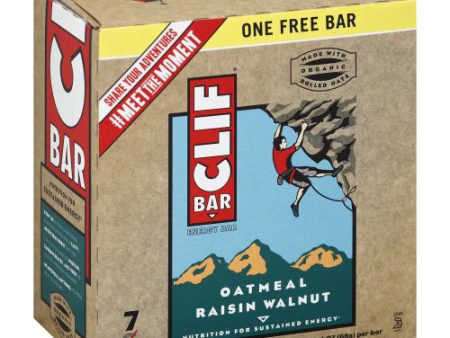 CLIF: Bar Oatmeal Raisin Walnut 7 pk, 16.8 oz Online Hot Sale