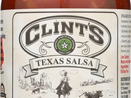 CLINT S: Texas Salsa Mild, 16 oz Fashion