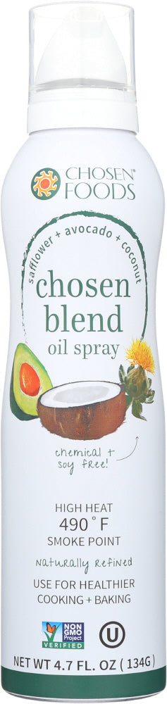 CHOSEN FOODS: Oil Blend Spray, 4.7 oz Online Hot Sale