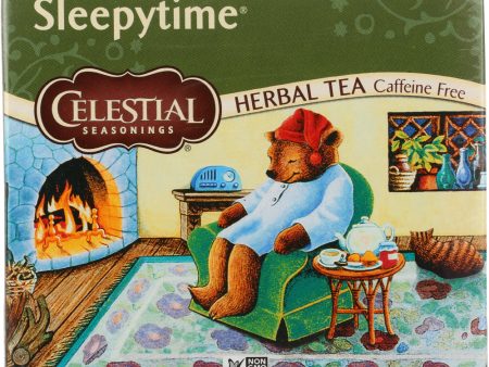 CELESTIAL SEASONINGS: Sleepytime Caffeine Free Herbal Tea 40 Tea Bags, 2.0 oz Online Hot Sale