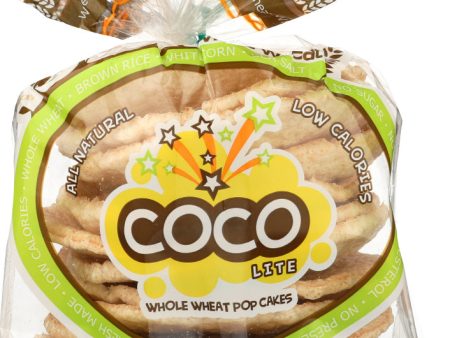 COCO LITE: Whole Wheat Pop Cakes, 2.64 oz For Cheap